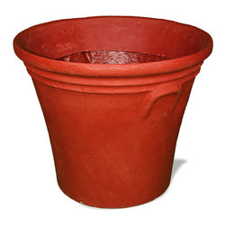 Amedeo Design, LLC - USA - Textured Mediterranean Planter - Outdoor Decor