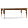 Tynecastle Rectangle Leg Dining Table With Two 18" Leaves