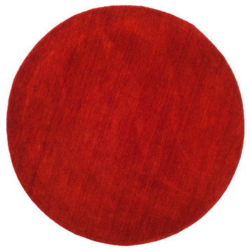 Safavieh Himalaya Collection HIM311 Rug, Red, 6' Round