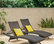 Olivia Outdoor Wicker Chaise Lounge Chairs, Set of 2, Multi Brown