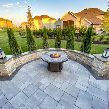 Triple P Project- Pavers, Pergola, and Fire Pit!