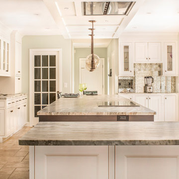 High-end Kitchen Design with Oversized Island
