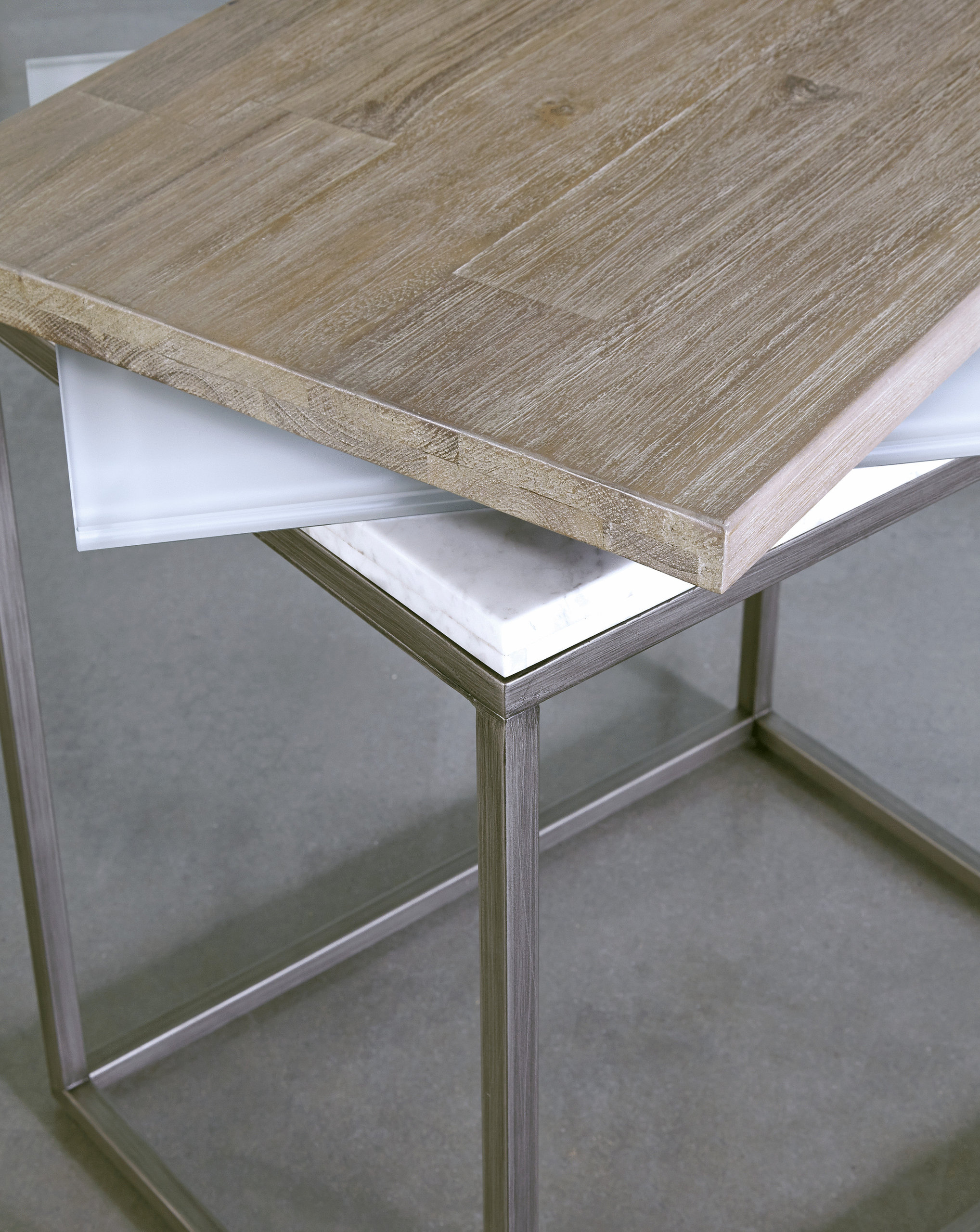 Palliser Furniture, Julien Coffee Table With Acacia Wood Top, Rectangle