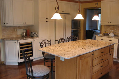 Inspiration for a transitional kitchen remodel in Other