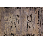 Bareens Designer Rugs - Contemporary Ziegler Charlene Gray Tan Hand-Knotted Wool Rug - 10'10'' x 15'2'' - Enhance the ambiance of your home with this magnificent Persian-influenced Turkish hand-knotted rug made by skilled artisans capable of creating the most exceptional vegetable dyes and hand-spun wool. This exquisite handmade rug is a one-of-a-kind  Kafkaz, otherwise identified as Chobi, Chobi Peshawar, Oushak, or Ziegler rug. These handmade rugs are crafted in Pakistan utilizing superior-quality wool imported from Australia, New Zealand, and Korea in two types of weaves: the Persian weave and the Mori weave. This rug is meticulously crafted by hand using the finest natural vegetable dyes extracted from local plants. The artisans use a blend of hand-spun local and fine merino wool, resulting in a rug with a compelling texture, higher lanolin content, and longer staple. The artisans occasionally incorporate natural or artificial silk into the pile to enhance specific motifs. The finished product is an awe-inspiring execution of flawless design and an understated palette that exudes elegance.