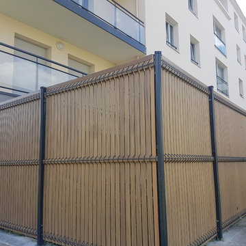 Brise-vue sur terrasse d'un appartement
