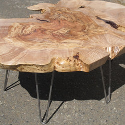 Western Maple Live Edge Tables - Side Tables And End Tables