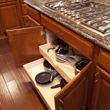 Traditional Cherry Kitchen