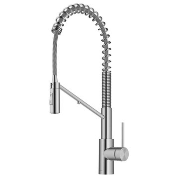 Oletto Commercial Pull-Down Filter Kitchen Faucet, SFS