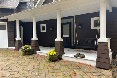 This is an example of a porch design in Boston.