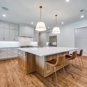 Kitchen & Living Room Remodel in Prosper, Texas