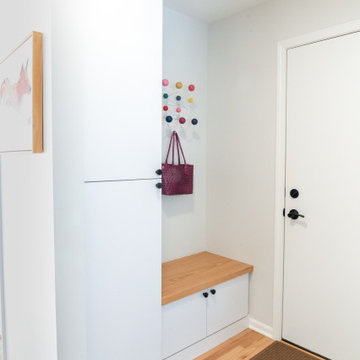 Mudroom entry after photo