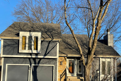 Inspiration for an exterior home remodel in Kansas City