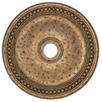 Livex Lighting - Ceiling Medallion, Hand Applied European Bronze - Traditional ceiling medallion in an ornate, turn-of-the-century pattern.