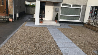 New gravel & granite driveway in Dundrum, Co.Dublin