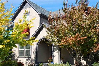 Inspiration for a timeless exterior home remodel in Denver