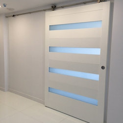 Ocean Drive - Matte White - Barn Door - Interior Doors