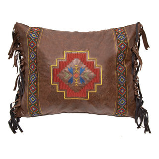 Wrangler Chaps Southwestern Throw Pillow 16 inchx20 inch