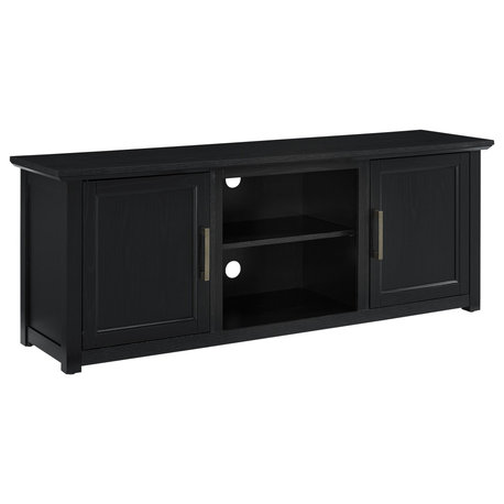 Camden 58" Low Profile TV Stand Black