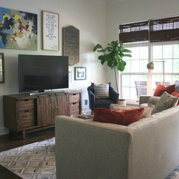 Transitional Living Room
