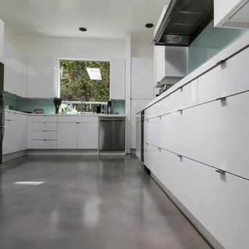 High Gloss White Kitchen