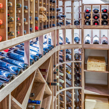 Traditional Understairs Wine Cellar