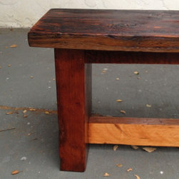Dining Table Bench - Reclaimed Wood - Indoor Benches