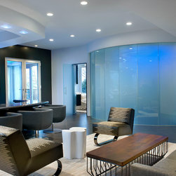 Smart Glass Wall at Spa Area - Products