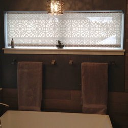 Delia Shades' "Moorish Door" - Roller Shades