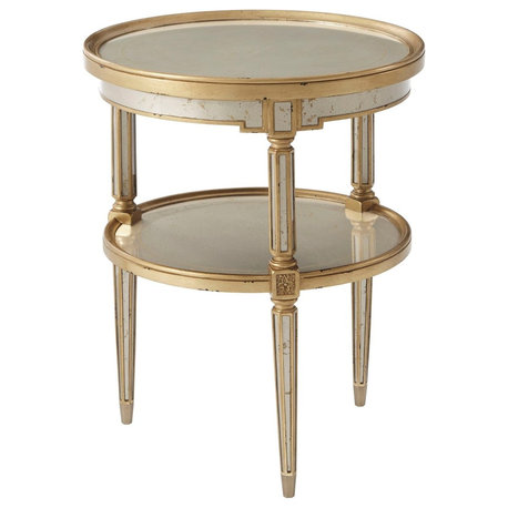 Theodore Alexander Eglomise A Jewel of Venice Side Table