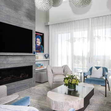 Oceanfront Oasis: Living Room
