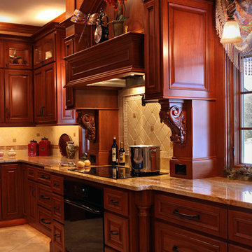 Kitchen and Arch
