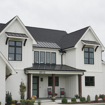 Wake Forest - Full Posts with Base Wraps, Shed Roof Braces and Garage Trellis