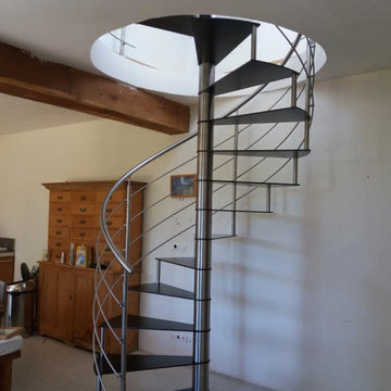Escalier colimaçon Lastra vue 11