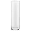 Wedding Centerpiece Clear Glass Cylinder Vase. 5"X18"