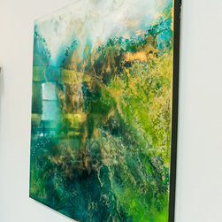 Bold Transitional - Mixed Media Art