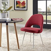 Modway EEI-622-RED Cordelia Dining Side Chair, Red