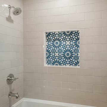 Colonial Master & Hall Bath Remodel