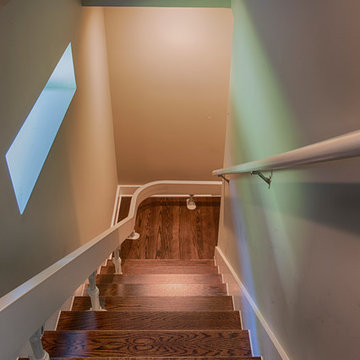 Basement Remodel with Living space and Stair Lift