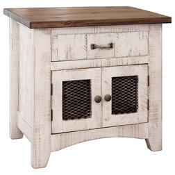 Farmhouse Nightstands And Bedside Tables by Burleson Home Furnishings
