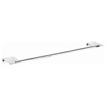 Secret Bath - Sidney Large Towel Bar 22", Chrome - Contemporary design. Minimalist and sleek