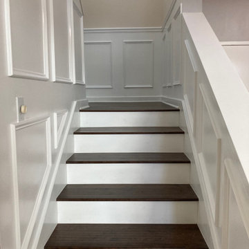 Custom Wainscoting Install