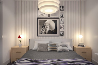 Inspiration for a contemporary home design remodel in Other