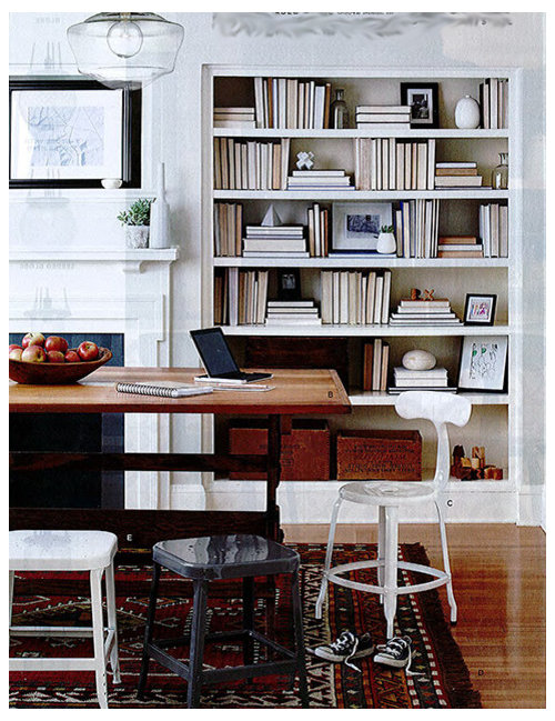 When Staging A Bookcase Goes Too Far