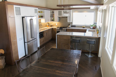 Kitchen - modern kitchen idea in Other