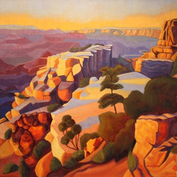 Moran Point Grand Canyon - Paintings