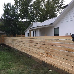 Wood Cottage Fence - Horizontal - Home Fencing And Gates