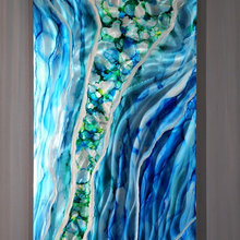 Blue painting