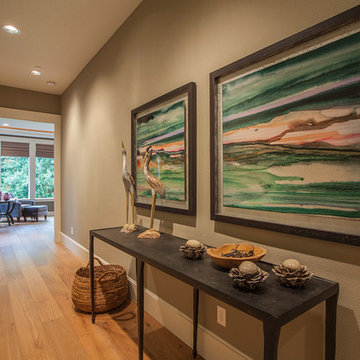 Hallway - The Finleigh - Transitional Craftsman on Corner Lot