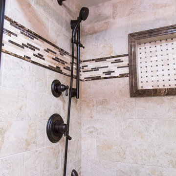 Orange Bathroom